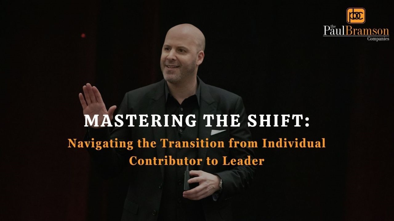 Mastering the Shift: Navigating the Transition from Individual Contributor to Leader