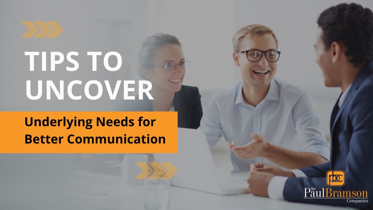 Questions You Can Ask To Uncover Underlying Needs for Improved Communication
