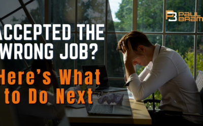 Accepted the Wrong Job? Here’s What to Do Next