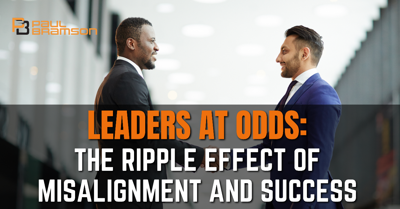 Leaders at Odds: The Ripple Effect of Misalignment and Success