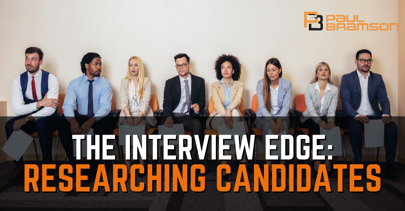 The Interview Edge: Researching Candidates