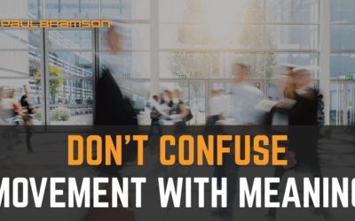 Don’t Confuse Movement with Meaning