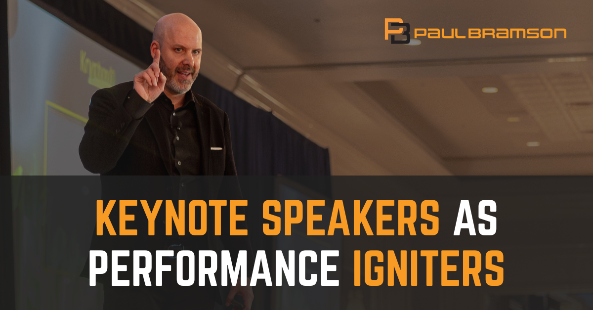 Keynote Speaking As Performance Igniters