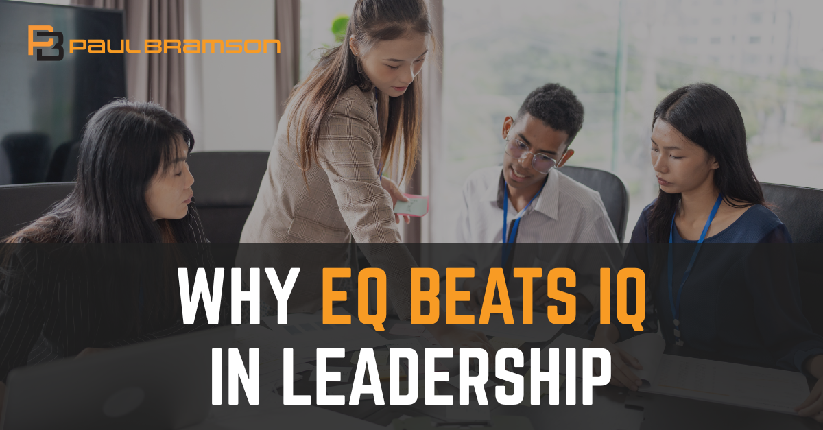 Why EQ Beats IQ In Leadership