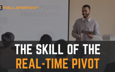 The Skill of the Real-Time Pivot