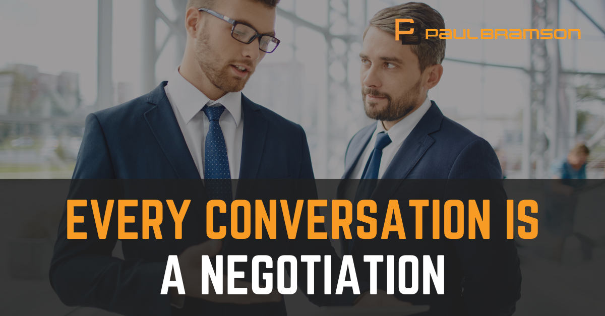 Are you reading the room or reacting to it Every Conversation is a Negotiation