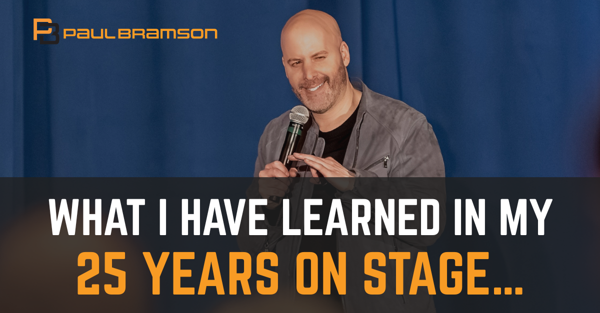 What 25 Years Has Taught Me What 25 Years on Stage Has Taught Me About Leadership