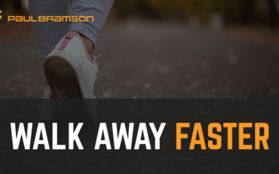 Walk Away Faster