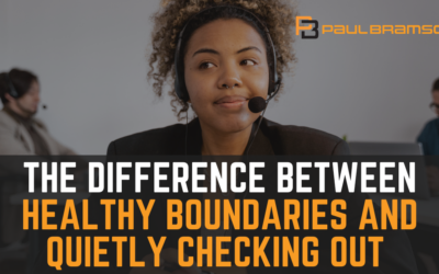 The Difference Between Healthy Boundaries and Quietly Checking Out