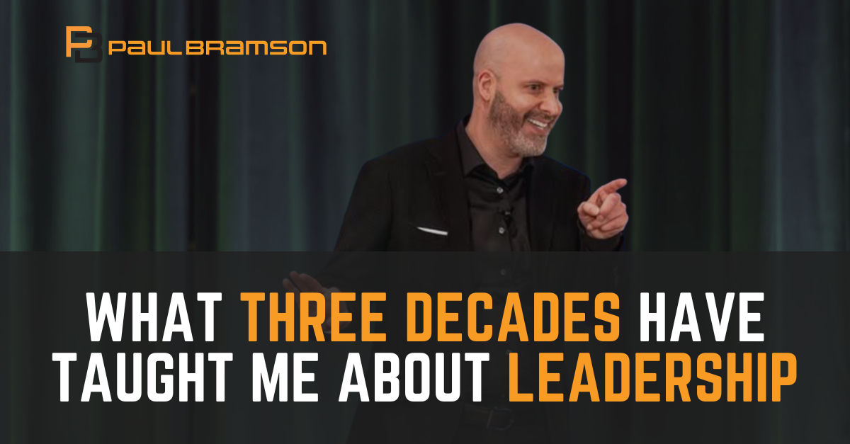 What Three Decades Have Taught Me About Leadership