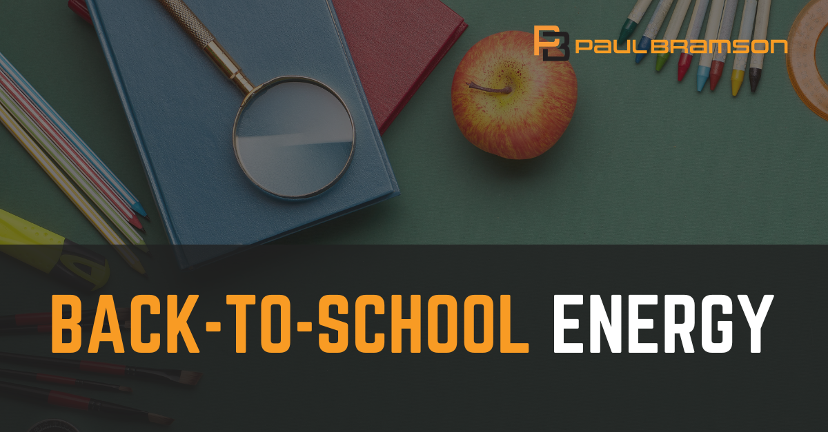 Back-to-School Energy Back-To-School Energy