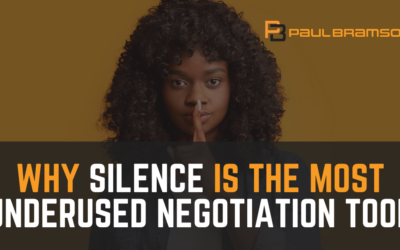 Why Silence Is The Most Underused Negotiation Tool