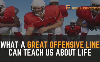 What a Great Offensive Line Can Teach Us About Life